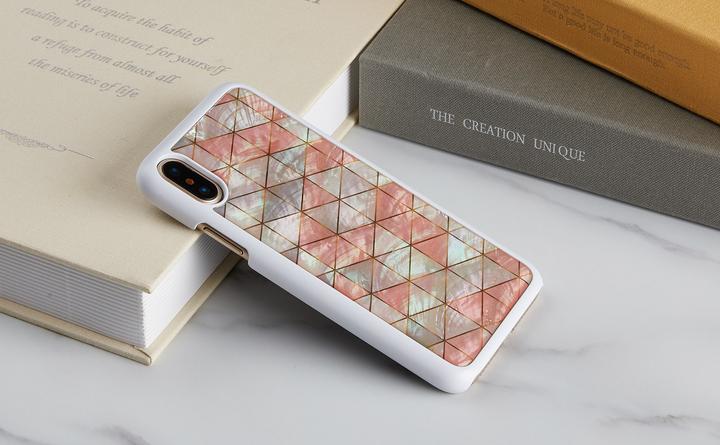 Actual product image Ikins SmartPhone case iPhone XS/S diamond white (Apple iPhone XS)