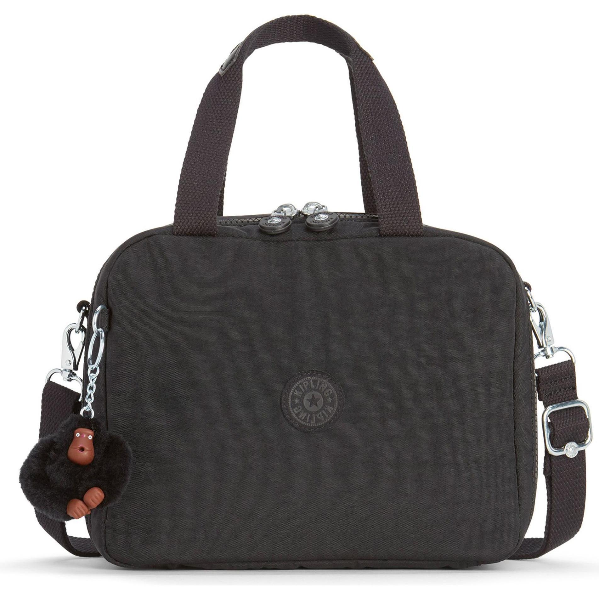 Kipling Miyo Brotdose 25 cm, Lunchbox, Schwarz