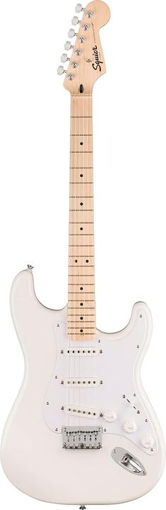 Produktbild Fender Sonic Stratocaster HT MN Arctic White elektrische gitaar met vaste brug (E-Gitarre, Hals: Ahorn, Griffbrett: Ahorn, Korpus: Pappel)