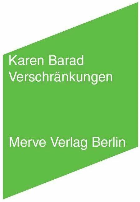 Produktbild Verschränkungen (Deutsch, Karen Barad, 2015)
