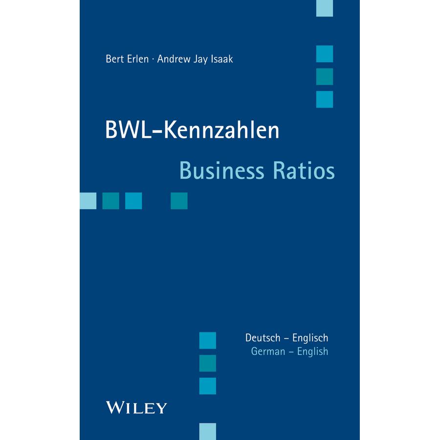 BWL-Kennzahlen Deutsch - Englisch, Fachbücher von Bert Erlen, Andrew J. Isaak
