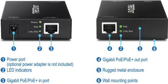 Produktbild Trendnet TPE-E100 Repeater