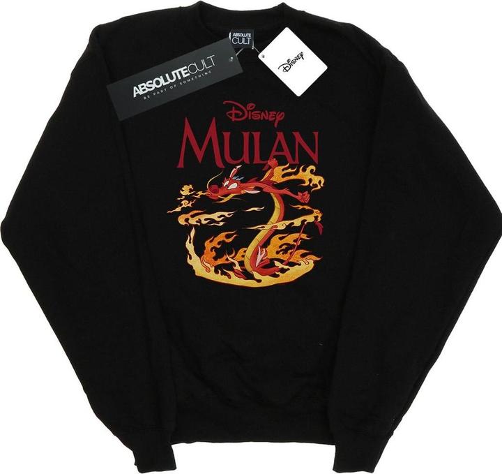 Produktbild Disney Mulan Mushu Dragon Fire Sweatshirt Mädchen (152, 158)