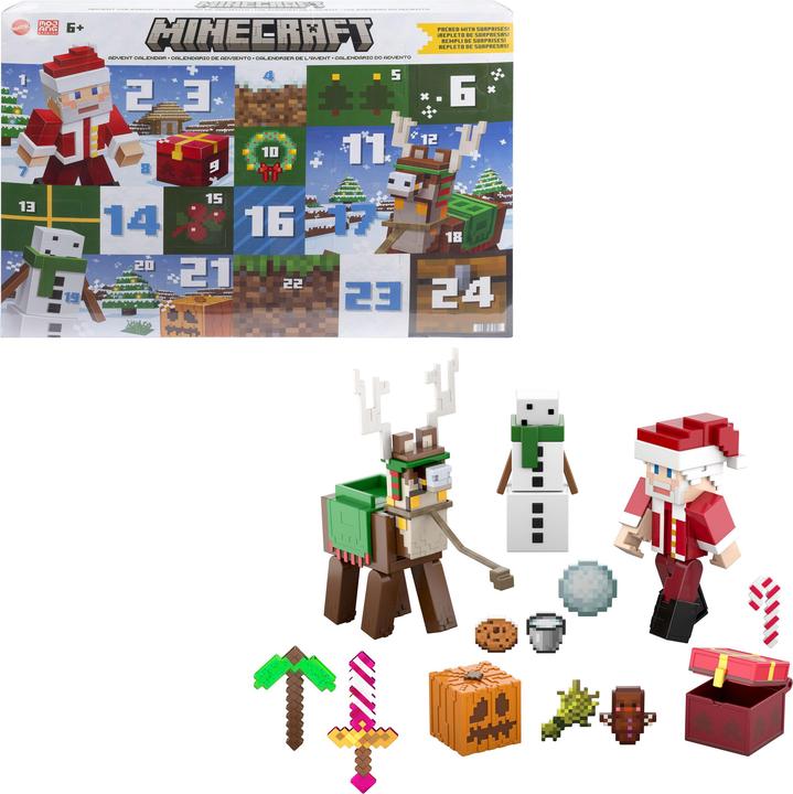 Produktbild Minecraft Adventskalender