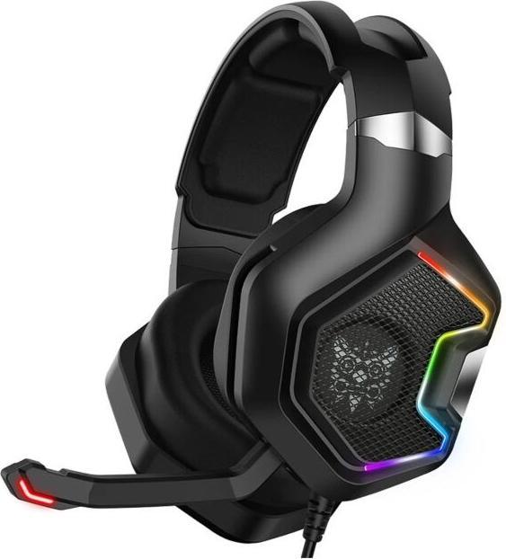 Immagine prodotto Onikuma Słuchawki gamingowe K10 PRO RGB czarne (przewodowe) (Cablato)
