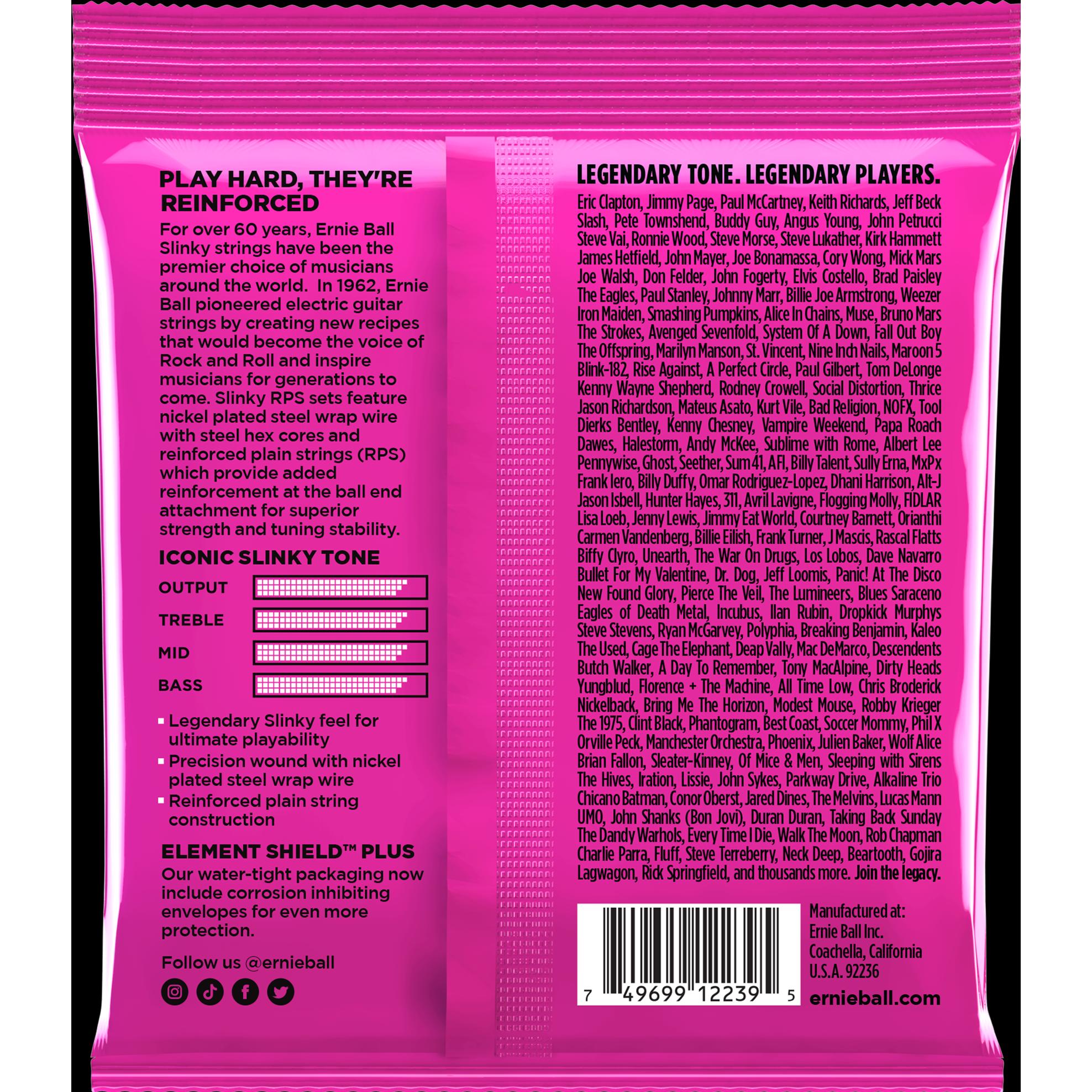 Thumbnail - Ernie Ball Slinky RPS (6 x, E-Gitarre, 0.04"), Saiten