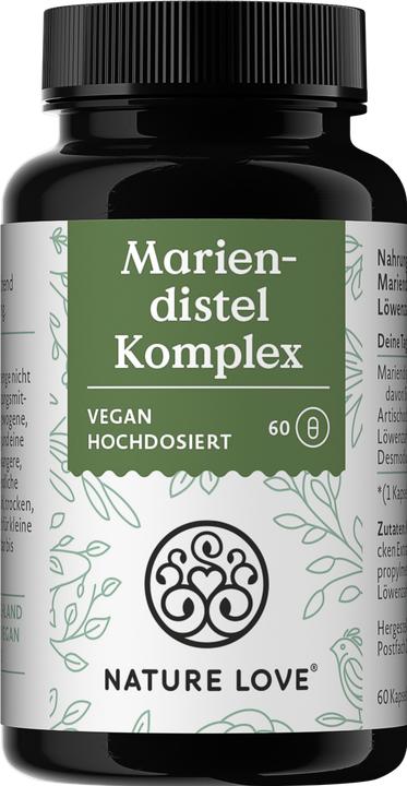 Produktbild Nature Love Mariendistel Komplex (60 Stück, 40 g)