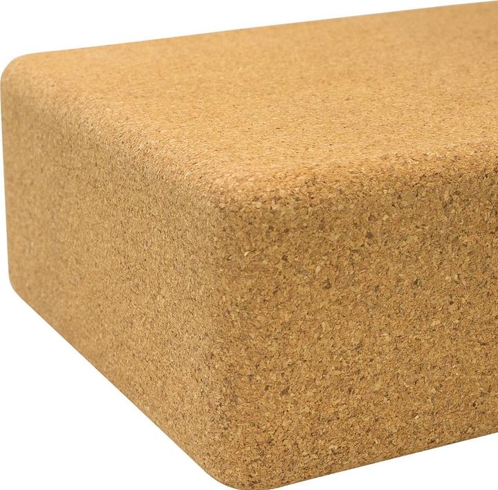 Actual product image Tunturi Kork Yoga Block Klotz Eco Friendly