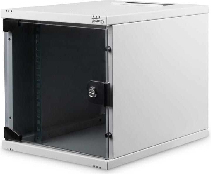 Produktbild Digitus Wandgehäuse 254 mm (10") - 312x400 mm (BxT) (5.71 HE, 10 Zoll Rack)
