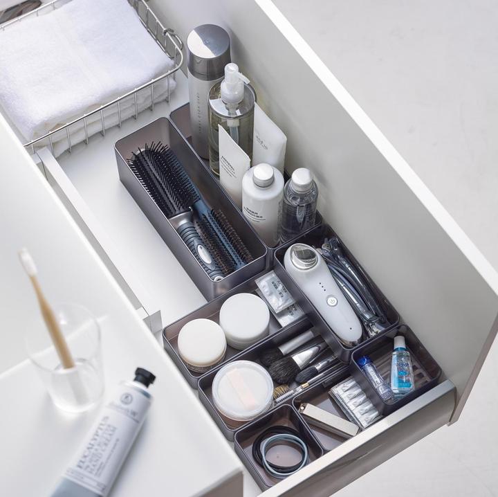 Immagine prodotto Yamazaki Organizzatore impilabile L profondo (set di 2) TOWER (24 cm, 1.38 l, 2x)