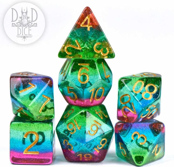Produktbild DnD Dice Mood Bling Dice Set