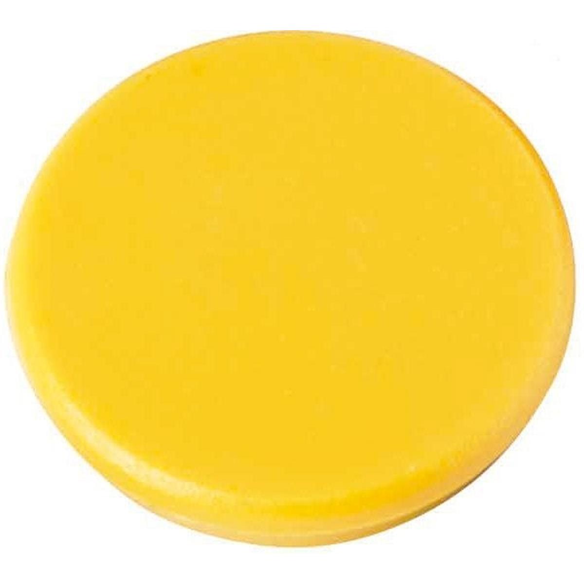 Alco, Magnet, Haftmagnet Metall Kunststoff 40mm TG 800 g gelb VE=10 Stück (1 x)