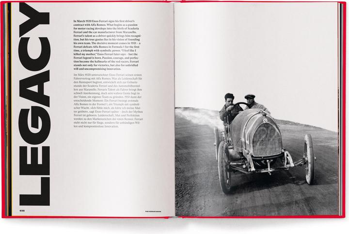 Actual product image The Ferrari Book (English, German, Michael Köckritz, 2025)