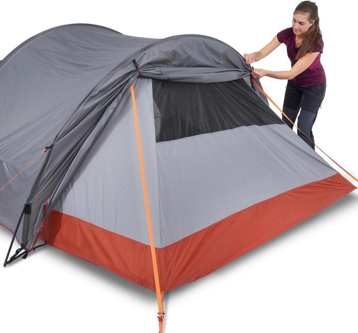 Actual product image Forclaz Trekkingzelt MT900 UL 4P (Inflatable tent, 3.60 kg, 4 persons)