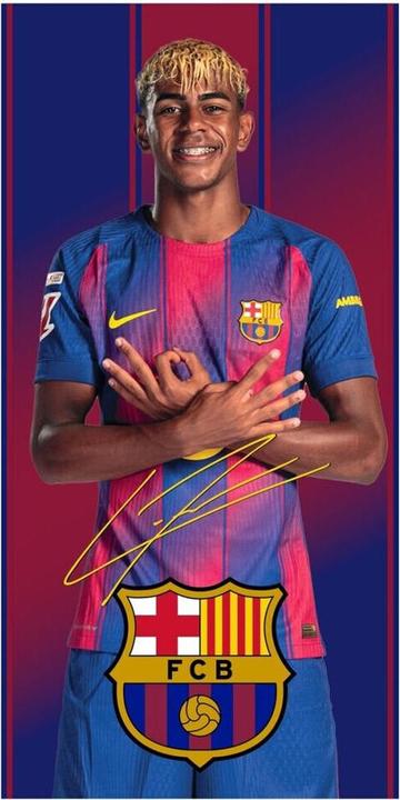 FC Barcelona F.C. Barcellona Lamine Yamal (140 x 70 cm)