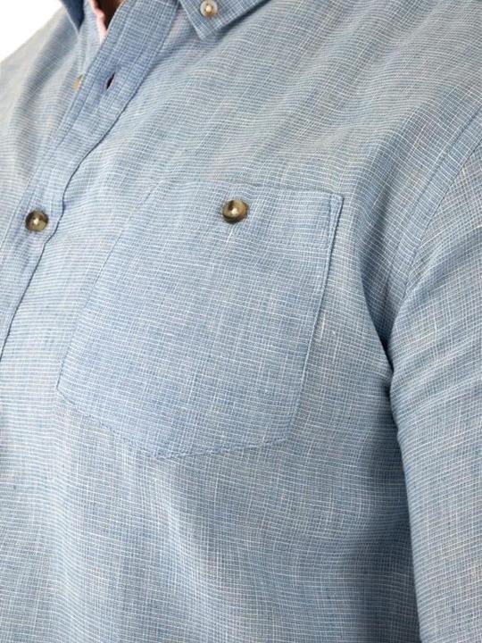 Produktbild DUKE Clarke D555 Hemd Leinen Kingsize (5XL)