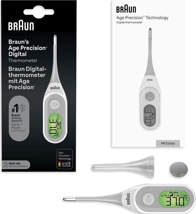 Produktbild Braun Prt 2000 (Achselhöhle, Mund, Rektal)