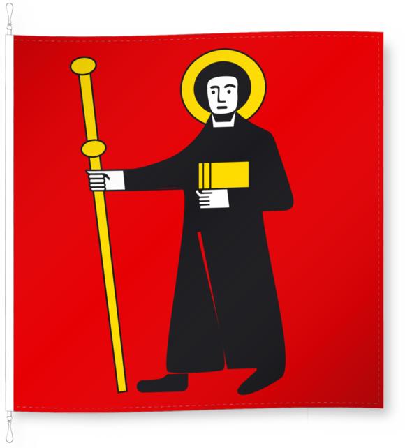 Actual product image Alpenfahnen Glarus (120 x 120 cm)