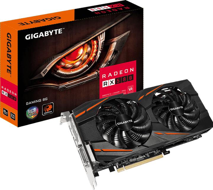 Produktbild Gigabyte Radeon RX 580 Gaming (8 GB)