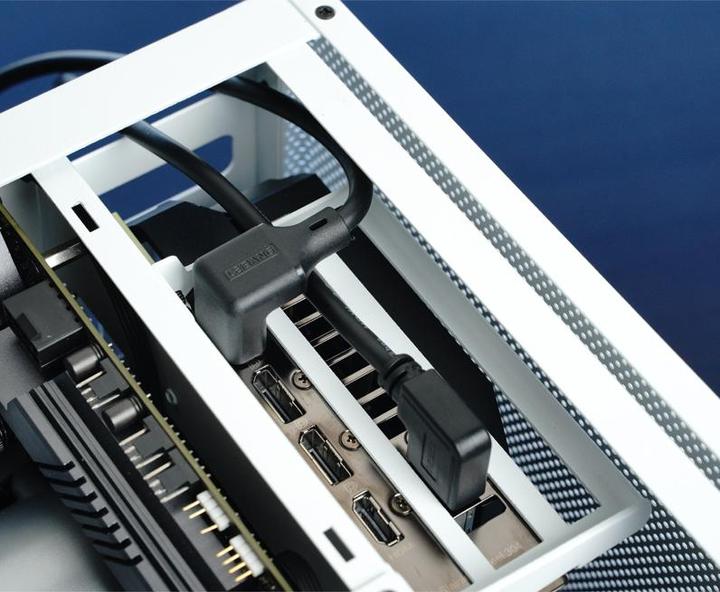 Actual product image Jonsbo VR3 Mini-ITX PCI-E 4.0 - white (ITX)
