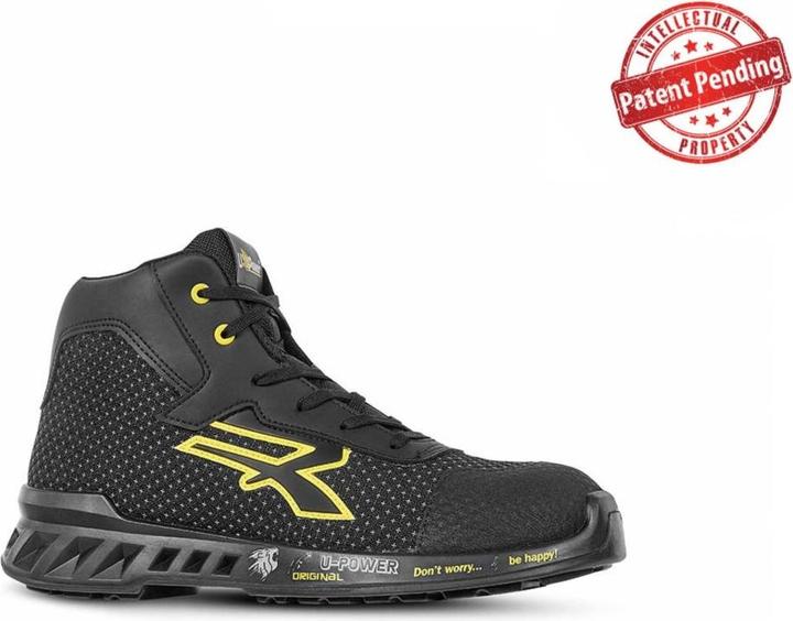 Image du produit Upower Joe Black Yellow High Shoes Number (44)