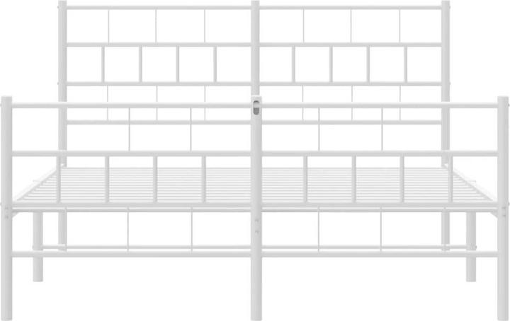 Produktbild vidaXL Metall Bettgestell (120 x 190 cm)