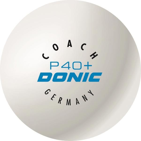 Actual product image Donic Coach P-40+ (6 pcs.)
