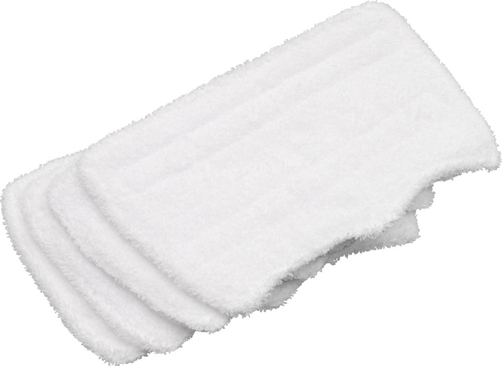 AccuCell Wischtuch Set (4-tlg.) Mikrofasertuch Ersatz für Dirt Devil 0333001 Dampfreiniger, Dampfmop