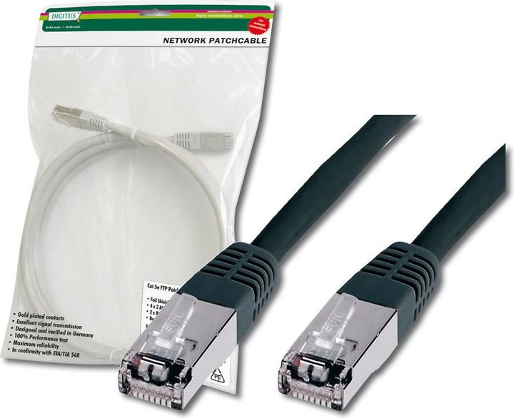Produktbild Digitus Patchkabel (S/FTP, CAT6, 3 m)