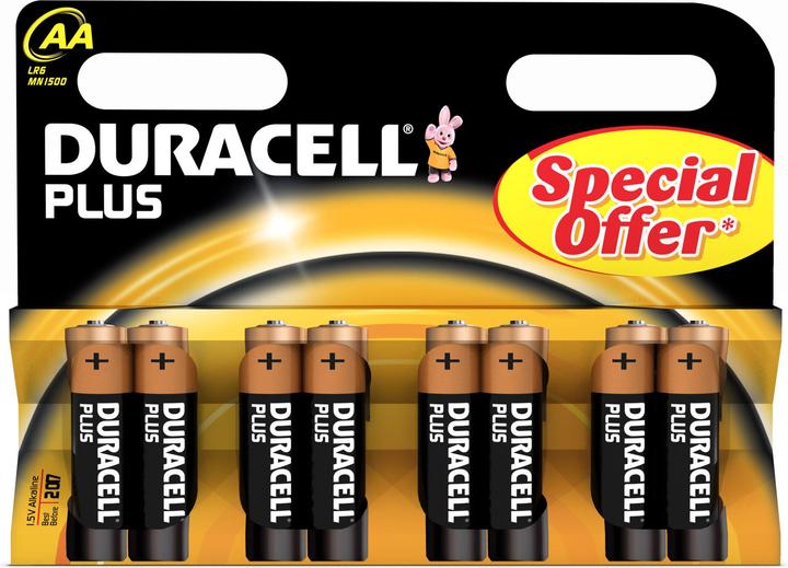 Actual product image Duracell AA Plus (8 pcs., AA, 2850 mAh)