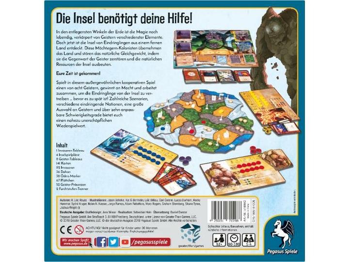 Produktbild Pegasus Spirit Island (Deutsch, 1 - 4 Spieler)