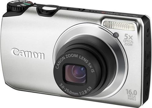 Canon PowerShot A3300 IS, 16MP, zoom 5x, filmati HD, argento (1/2,3'')