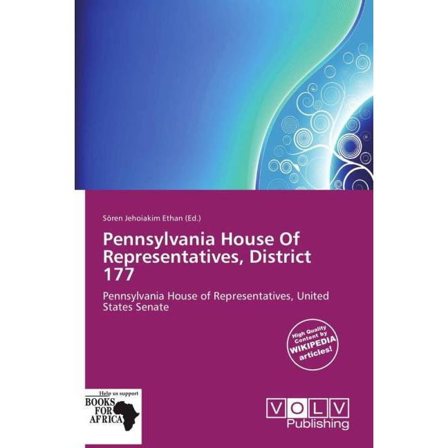 Pennsylvania House Of Representatives, District 177, Fachbücher