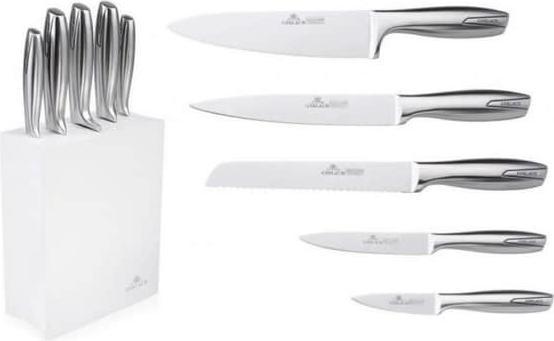 Produktbild Gerlach Jerlach Modern Messer in Schwarz 5-tlg. im Block.