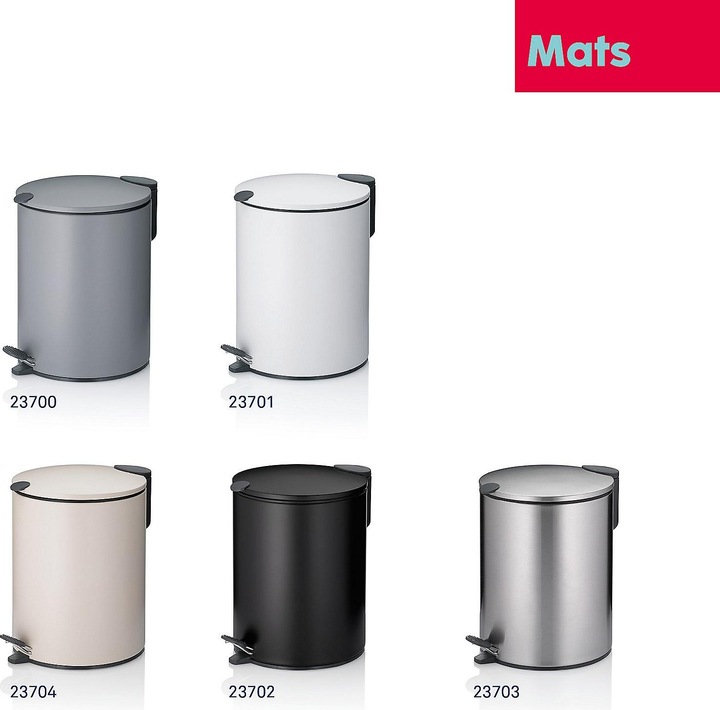 Produktbild Kela Kosmetikeimer Mats weiss (5 l)