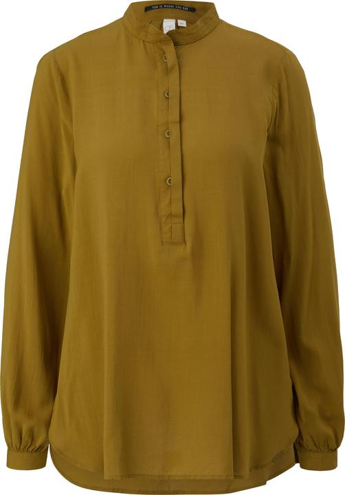 Produktbild s.Oliver Bluse Viskosebluse mit gerafften Details (36)