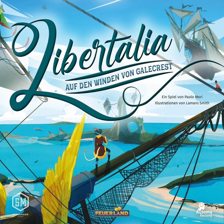 Actual product image Feuerland Libertalia: On the winds of Galecrest (German, 1 - 6 Players)