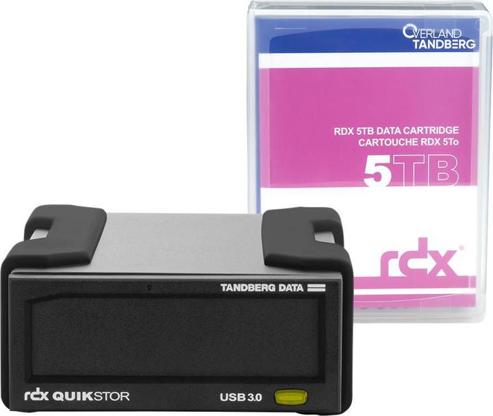Tandberg Data RDX Drive 8882-RDX RDX QuikStor USB 3.0 external 5 TB