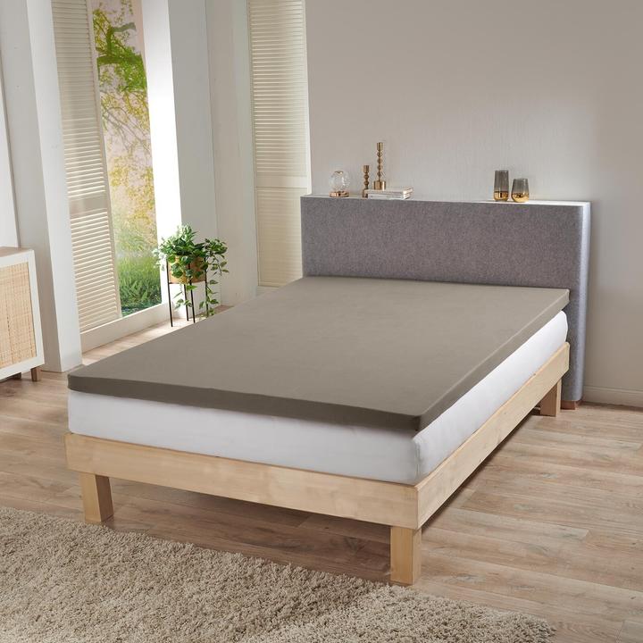 Produktbild BettwarenShop Topper Spannbetttuch (200x200 cm, 180x200 cm)