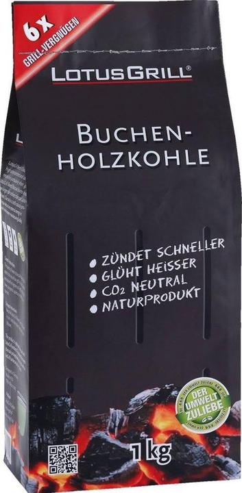 Image du produit LotusGrill Charbon de bois de hêtre (1 kg)