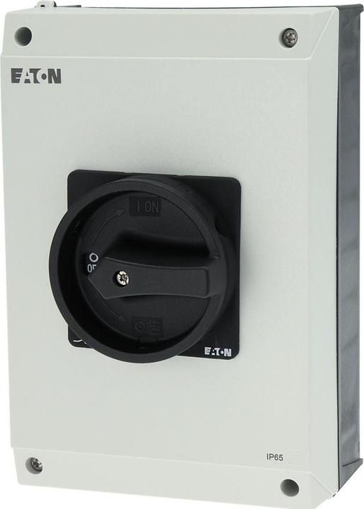 Immagine prodotto Eaton P3-63/I4/SVB-SW/N - Interruttore rotante - 3P - Nero - Bianco - IP65 - 160 mm - 139 mm