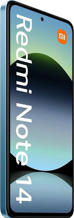 Actual product image Xiaomi Redmi Note 14 (256 GB, Ocean Blue, 6.67", Dual SIM, 4G)