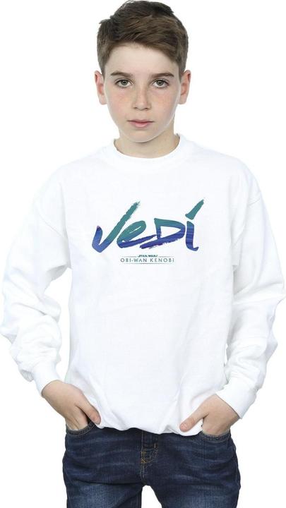 Produktbild Star Wars ObiWan Kenobi Jedi Painted Font Sweatshirt Jungen (128)
