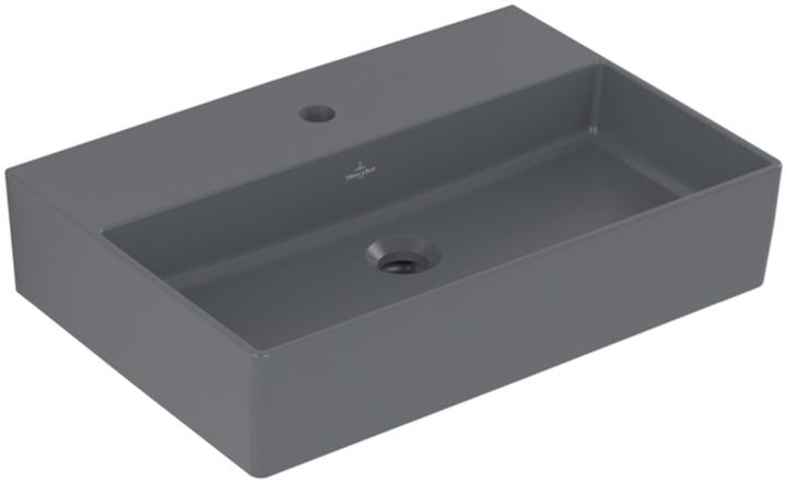Produktbild Villeroy & Boch V&B Waschtisch MEMENTO 2.0 600x420mm o ÜL f 3-L.-Armatur graph C+ (420 mm, 600 mm)