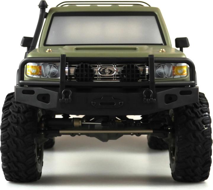 Actual product image Amewi AMXRock RCX8PS Electric Brushed Crawler 4WD 1:8 RTR Military Green (RTR Ready-to-Run)
