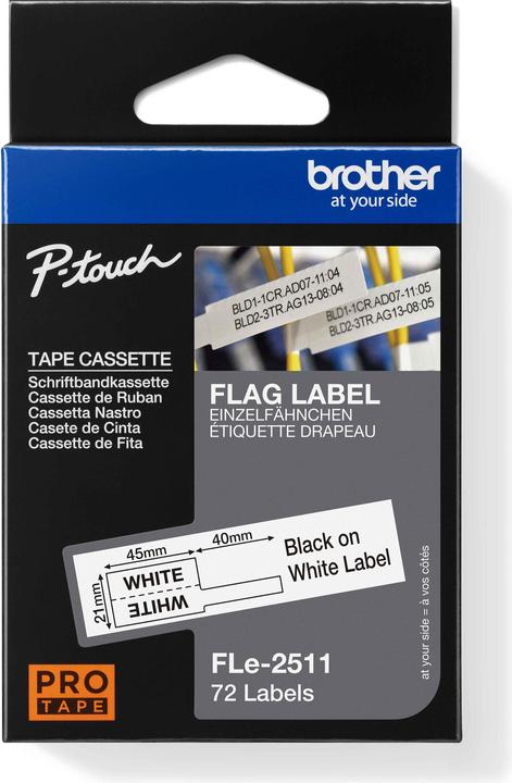 Produktbild Brother P-Touch (2.10 cm, Weiss)