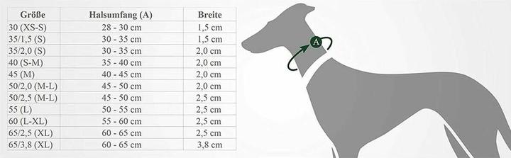 Image du produit Hunter Collier de chien noir (45, 46, 47, 48, 49, 50, Chien, Sport canin)
