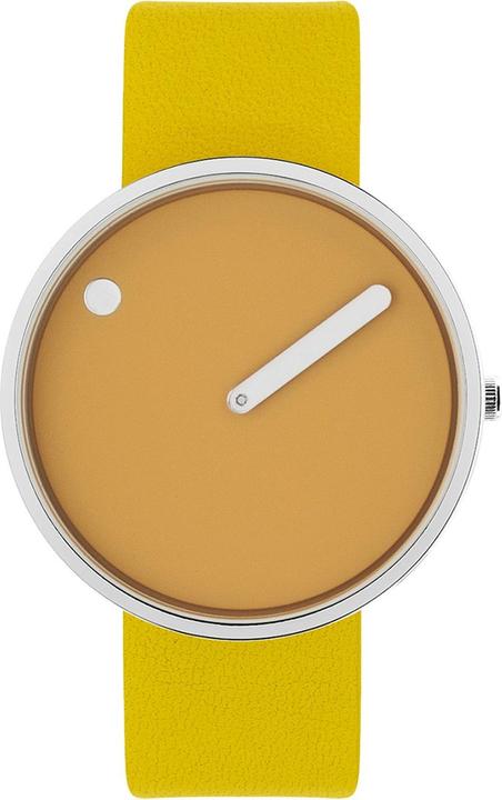 Produktbild Picto 43354-6120S Mustard Yellow Unisex 40mm 5ATM (Analoguhr, 40 mm)