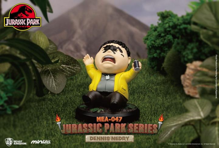 Actual product image Beast Kingdom Jurassic Park Mini Egg Attack Figures Jurassic Park Series Set 10 cm