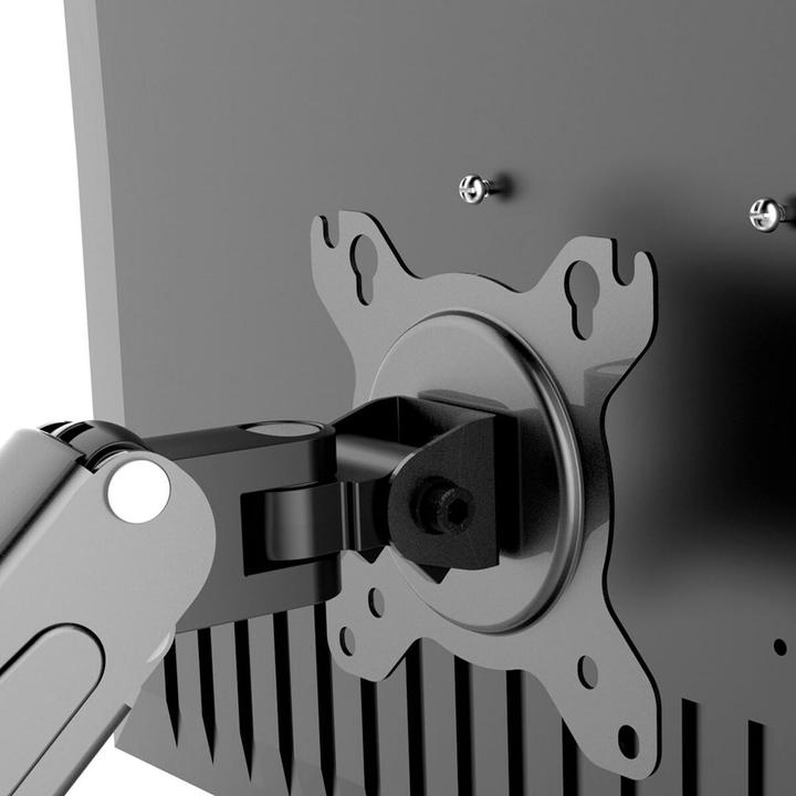 Image du produit Maclean MC-861N Support de moniteur double Support de bureau pour 2 moniteurs avec vérin à gaz Bras de (Tables, 27", 7 kg)